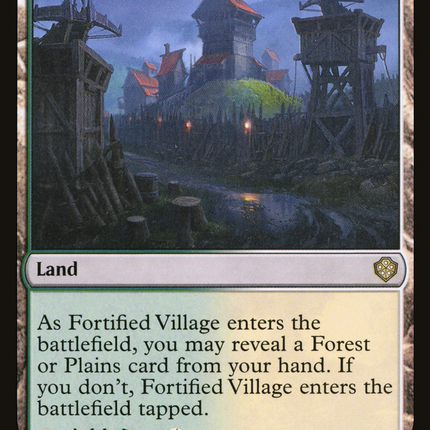 Fortified Village [Starter Commander Decks]
