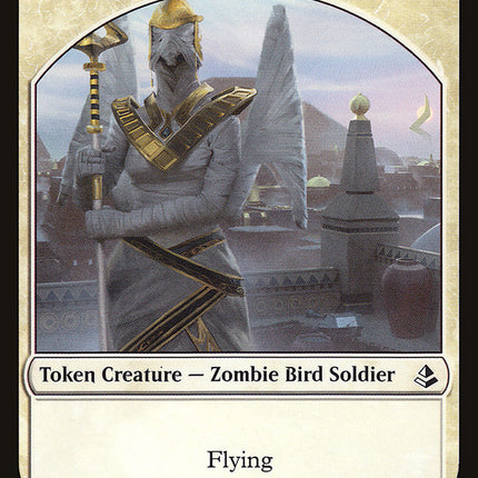 Oketra's Attendant // Beast Double-Sided Token [Amonkhet Tokens]