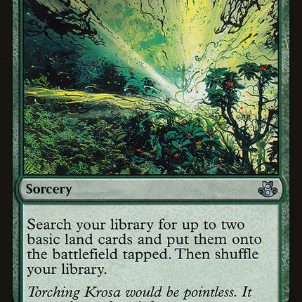 Explosive Vegetation [Duel Decks: Elspeth vs. Kiora]
