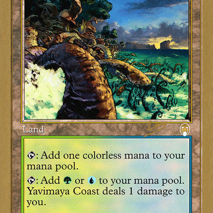 Yavimaya Coast (Raphael Levy) [World Championship Decks 2002]