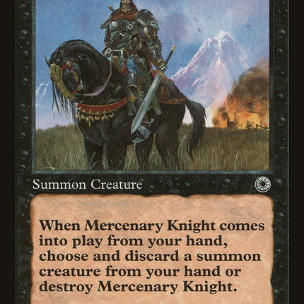 Mercenary Knight [Portal]