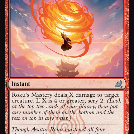 Roku's Mastery [Avatar: The Last Airbender: Eternal-Legal]