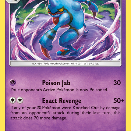 Toxicroak (57/156) [Sun & Moon: Ultra Prism]