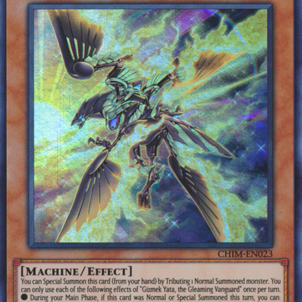 Gizmek Yata, the Gleaming Vanguard [CHIM-EN023] Super Rare
