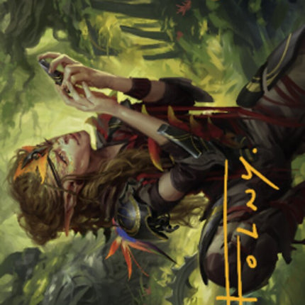 Meria, Scholar of Antiquity Art Card (Gold-Stamped Signature) [Dominaria United Art Series]