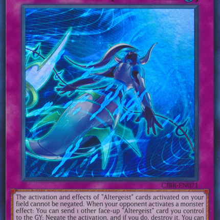 Altergeist Protocol [CIBR-EN071] Super Rare