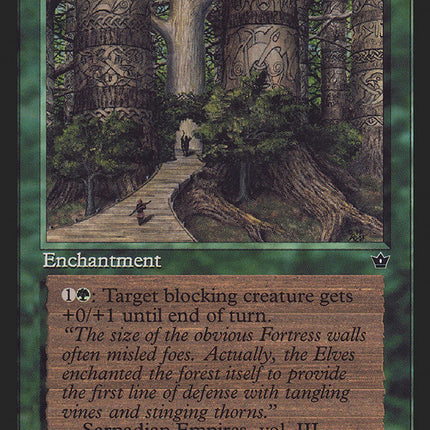 Elven Fortress (Randy Asplund-Faith) [Fallen Empires]