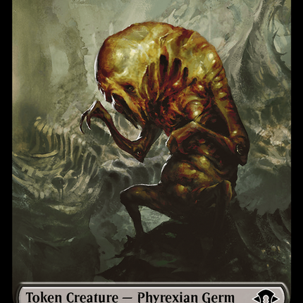 Phyrexian Germ // Treasure Double-Sided Token [Modern Horizons 3 Tokens]