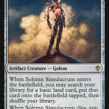 Solemn Simulacrum [Commander 2016]