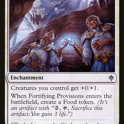Fortifying Provisions [Throne of Eldraine]