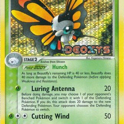 Beautifly (2/107) (Stamped) [EX: Deoxys]
