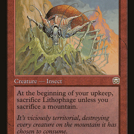 Lithophage [Mercadian Masques]