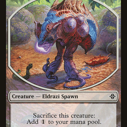 Eldrazi Spawn Token (1b/5) [Rise of the Eldrazi Tokens]