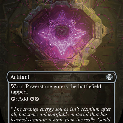 Worn Powerstone (Borderless) [The Lost Caverns of Ixalan Commander]