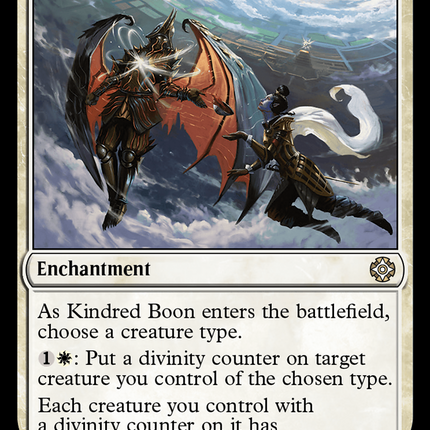 Kindred Boon [The Lost Caverns of Ixalan Commander]