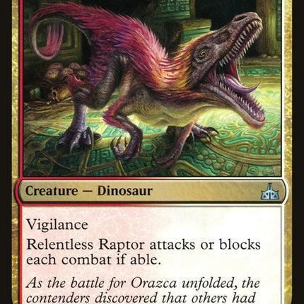 Relentless Raptor [Rivals of Ixalan]
