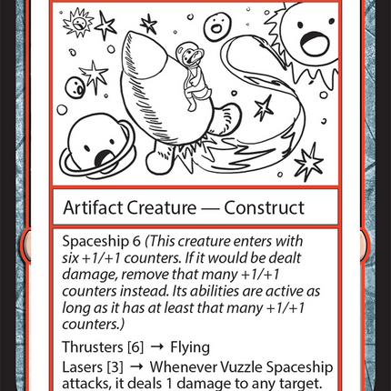 Vuzzle Spaceship [Mystery Booster 2 Playtest Cards]