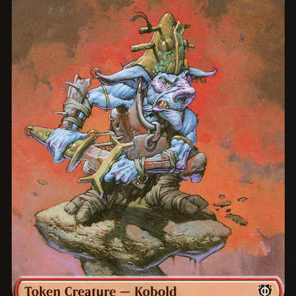 Kobolds of Kher Keep // Dragon Double-Sided Token [Phyrexia: All Will Be One Commander Tokens]