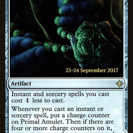 Primal Amulet // Primal Wellspring [Ixalan Prerelease Promos]