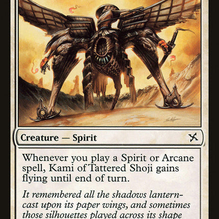 Kami of Tattered Shoji [Betrayers of Kamigawa]