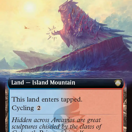 Coastal Peak (Extended Art) [Secrets of Strixhaven Commander]