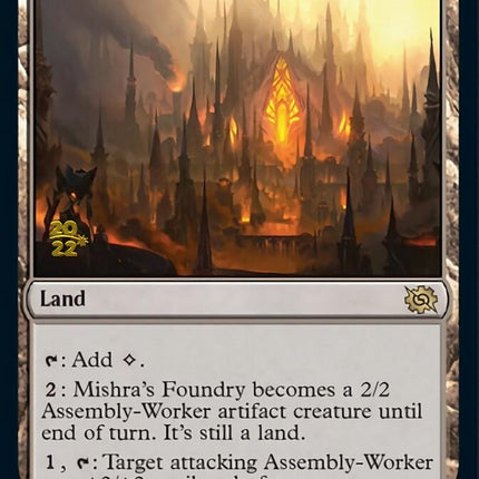 Mishra's Foundry [The Brothers' War Prerelease Promos]