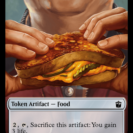Human Noble // Food (0027) Double-Sided Token [Doctor Who Tokens]