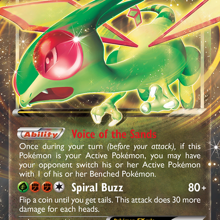 Flygon EX (XY61) [XY: Black Star Promos]