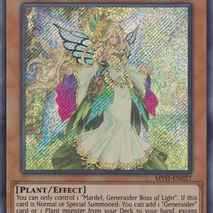Mardel, Generaider Boss of Light [MYFI-EN027] Secret Rare