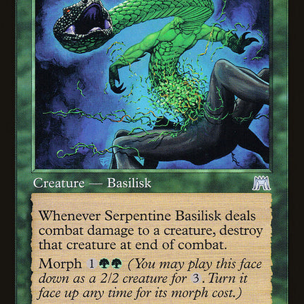 Serpentine Basilisk [Onslaught]