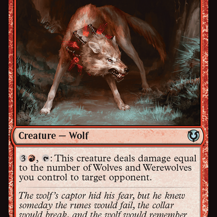 Runebound Wolf [Innistrad Remastered]