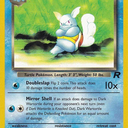 Dark Wartortle (46/82) [Team Rocket Unlimited]