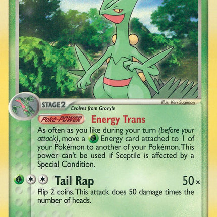 Sceptile (20/109) [EX: Ruby & Sapphire]