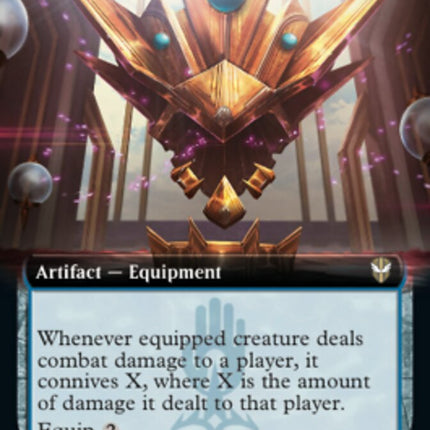 Mask of the Schemer (Extended Art) [Streets of New Capenna Commander]
