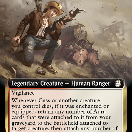 Cass, Hand of Vengeance (Extended Art) (Surge Foil) [Fallout]
