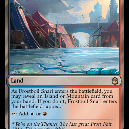 Frostboil Snarl (Surge Foil) [Doctor Who]