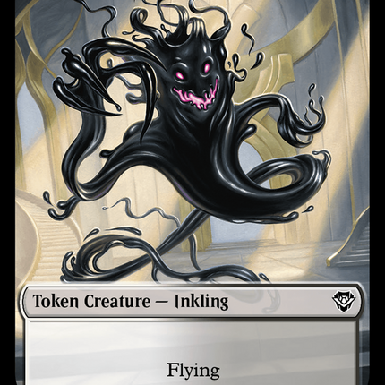 Inkling // Treasure Double-Sided Token [Outlaws of Thunder Junction Commander Tokens]
