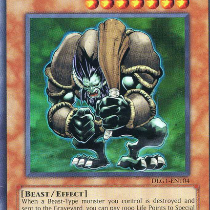 Green Baboon, Defender of the Forest [DLG1-EN104] Ultra Rare