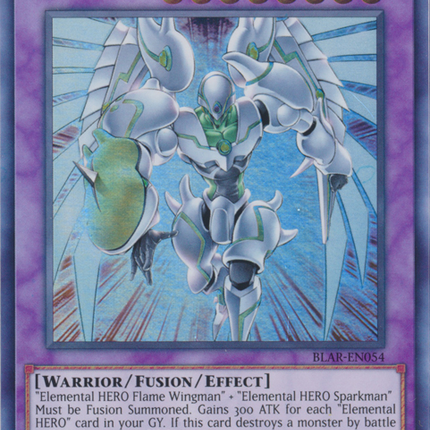 Elemental Hero Shining Flare Wingman [BLAR-EN054] Ultra Rare