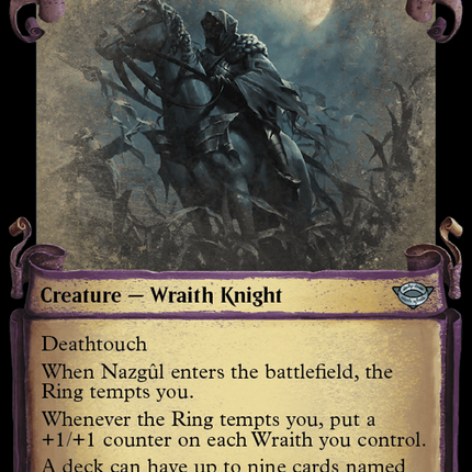 Nazgul (0730) [The Lord of the Rings: Tales of Middle-Earth Showcase Scrolls]