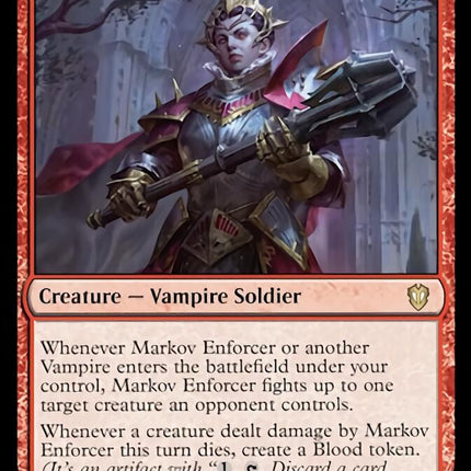 Markov Enforcer [Innistrad: Crimson Vow Commander]