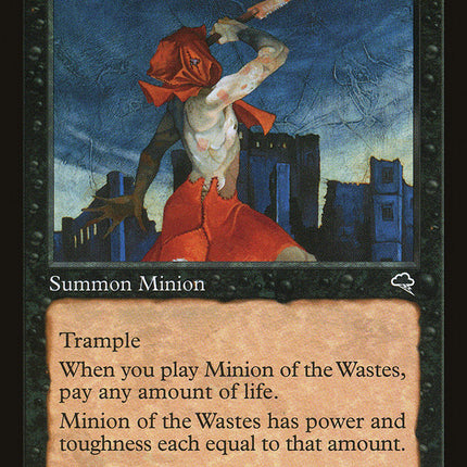 Minion of the Wastes [Tempest]