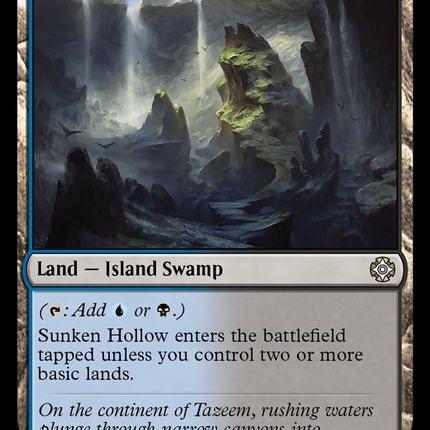 Sunken Hollow [The Lost Caverns of Ixalan Commander]