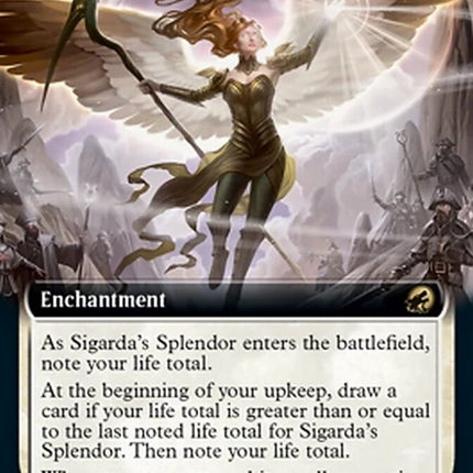 Sigarda's Splendor (Extended Art) [Innistrad: Midnight Hunt]