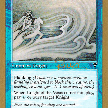 Knight of the Mists (Paul McCabe) (SB) [World Championship Decks 1997]