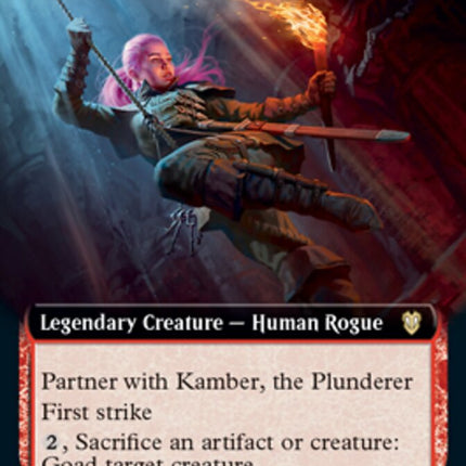 Laurine, the Diversion (Extended Art) [Innistrad: Crimson Vow Commander]