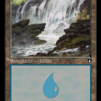 Island (441) (Retro) [Commander Masters]