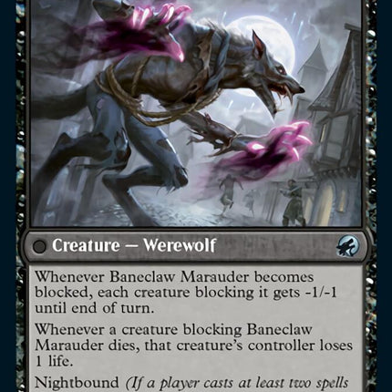 Baneblade Scoundrel // Baneclaw Marauder [Innistrad: Midnight Hunt]