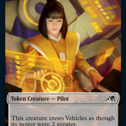 Pilot Token [Kamigawa: Neon Dynasty Tokens]