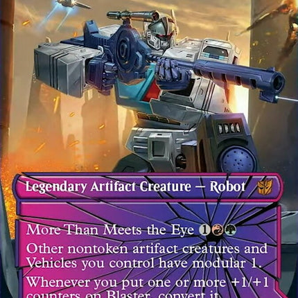 Blaster, Combat DJ // Blaster, Morale Booster (Shattered Glass) [Transformers]